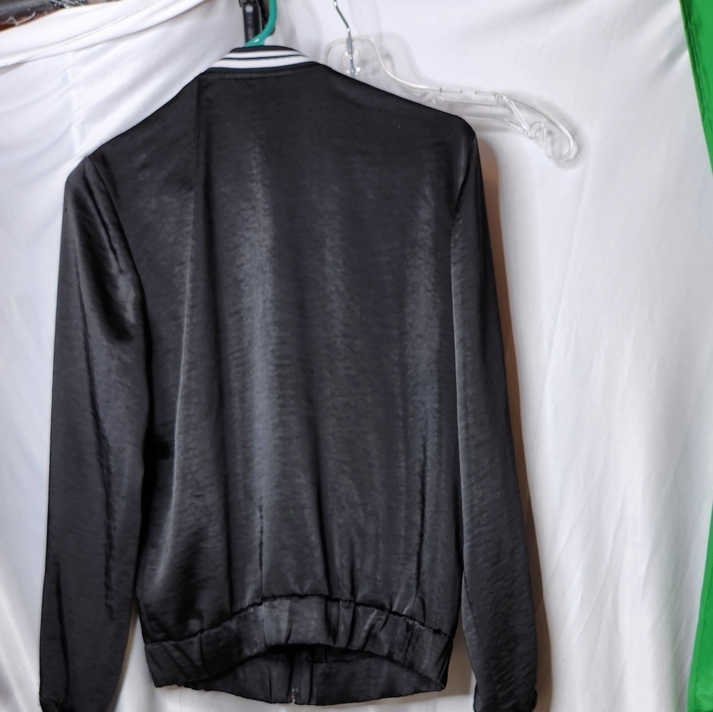 INC International Concepts Women's Satin Track Jacket (Small) - Picture 5 of 12